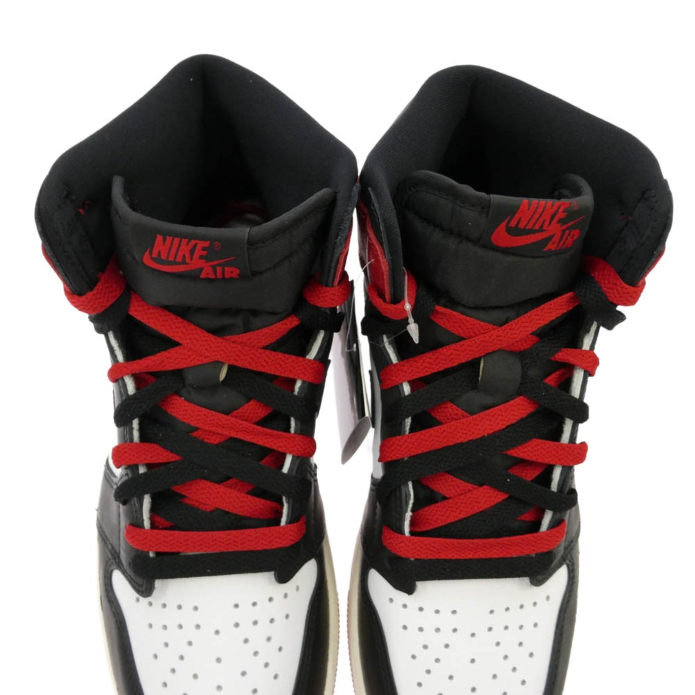 NIKE ナイキ DZ5485-106 Air Jordan 1 Retro High OG Black Toe Reimagined エアジョーダン1 レトロ ハイ OG ブラックトゥ リイマジンド ハイカットスニーカー マルチカラー系 26cm【新古品】【未使用】【中古】
