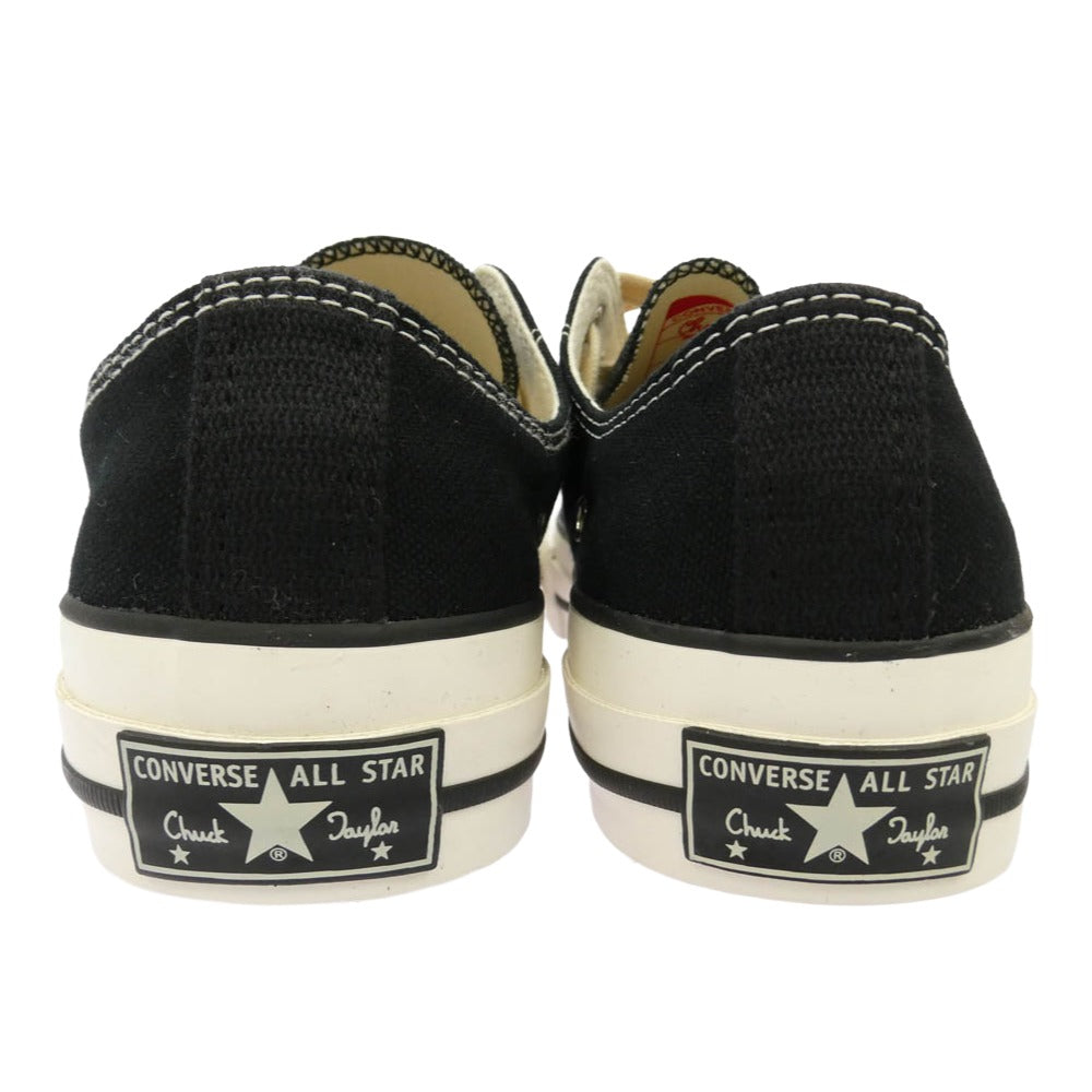 CONVERSE コンバース 1CL690 Addict Chuck Taylor Canvas OX Black アディクト チャックテイラー キャンバス ローカットスニーカー ブラック系 ホワイト系 26cm【新古品】【未使用】【中古】