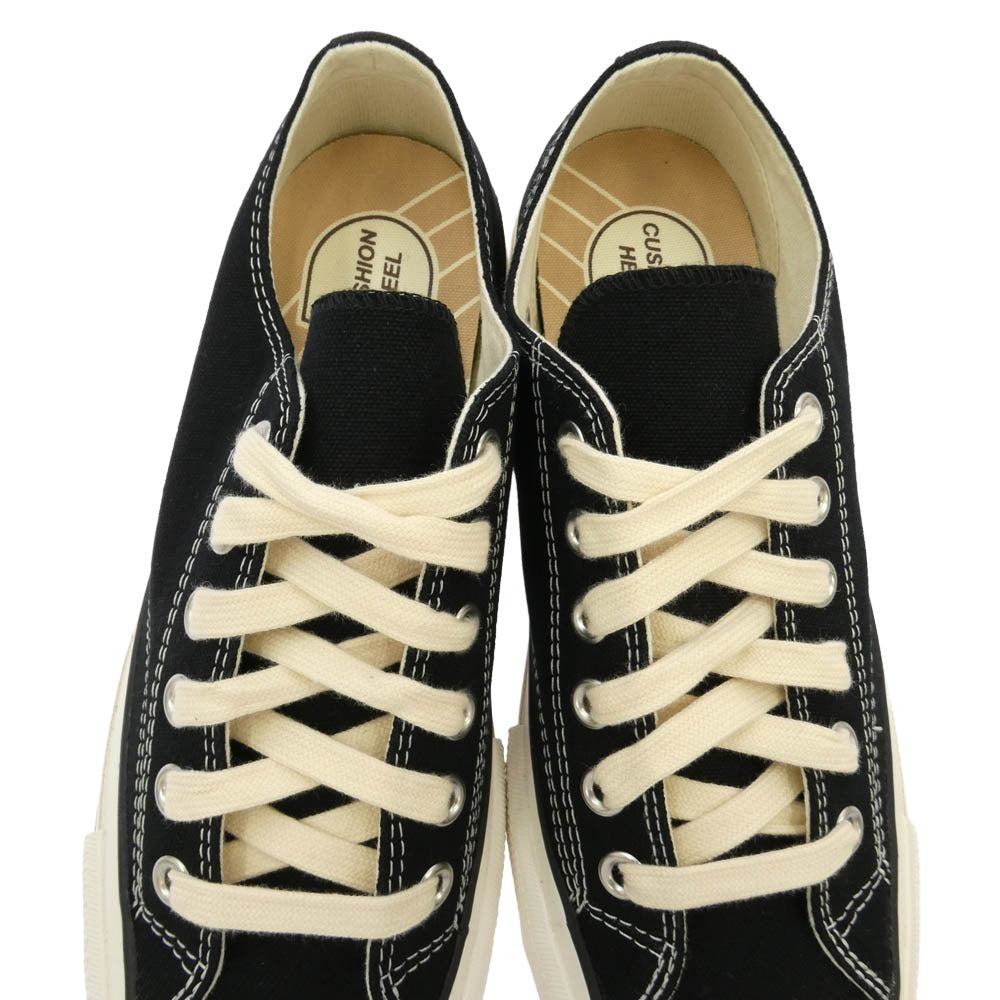 CONVERSE コンバース 1CL690 Addict Chuck Taylor Canvas OX Black アディクト チャックテイラー キャンバス ローカットスニーカー ブラック系 ホワイト系 26cm【新古品】【未使用】【中古】