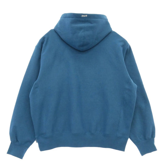 Supreme シュプリーム 21AW Box Logo Hooded Sweatshirt ボックスロゴ スウェットシャツ フーディー パーカー ブルー系 S【中古】