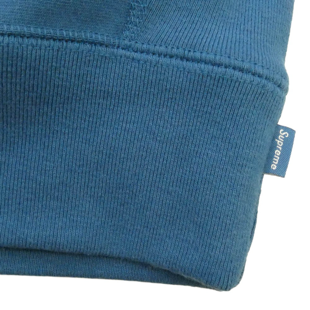 Supreme シュプリーム 21AW Box Logo Hooded Sweatshirt ボックスロゴ スウェットシャツ フーディー パーカー ブルー系 S【中古】