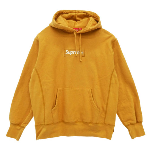 Supreme シュプリーム 23AW Box Logo Hooded Sweatshirt ボックスロゴ スウェットシャツ フーディー パーカー ライトブラウン系 S【中古】