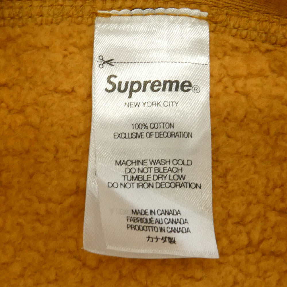 Supreme シュプリーム 23AW Box Logo Hooded Sweatshirt ボックスロゴ スウェットシャツ フーディー パーカー ライトブラウン系 S【中古】