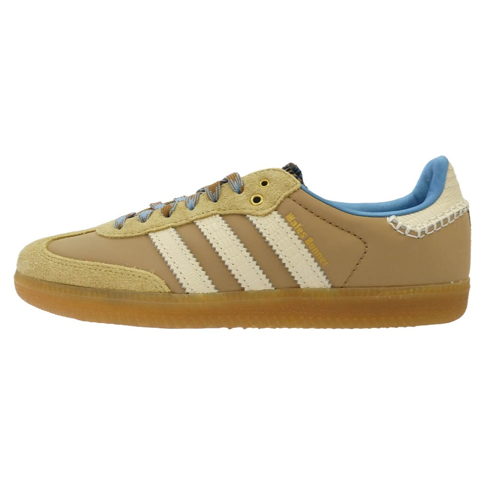 adidas アディダス IH3261 × Wales Bonner Nylon Samba Desert Wonder White Ash Blue ウェールズボナー ナイロン サンバ デザート ワンダーホワイト アッシュブルー ローカットスニーカー マルチカラー系 26cm【新古品】【未使用】【中古】