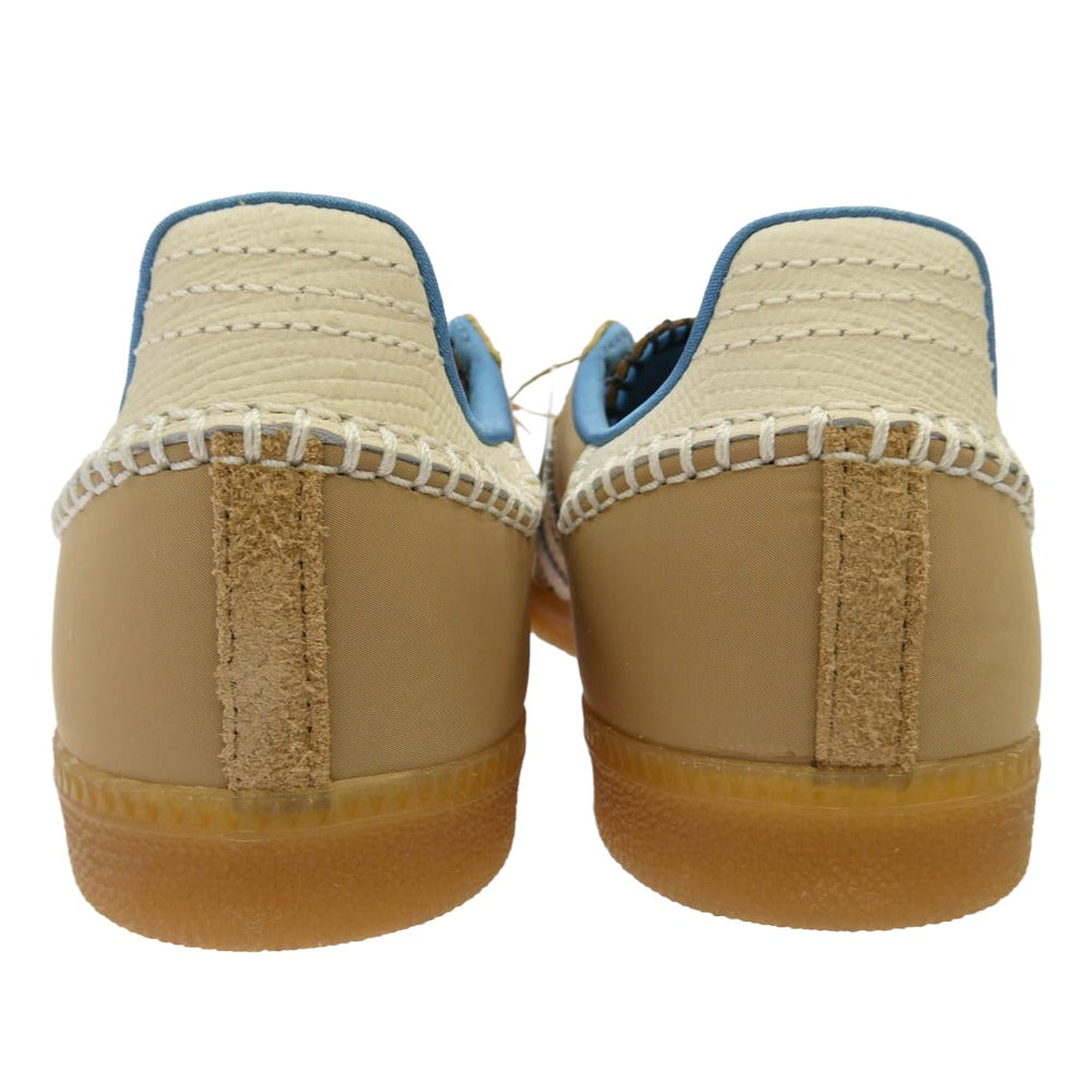 adidas アディダス IH3261 × Wales Bonner Nylon Samba Desert Wonder White Ash Blue ウェールズボナー ナイロン サンバ デザート ワンダーホワイト アッシュブルー ローカットスニーカー マルチカラー系 26cm【新古品】【未使用】【中古】
