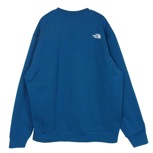 THE NORTH FACE ノースフェイス NT32496 Motion Crew モーション クルー Tシャツ 長袖カットソー 青緑系 L【中古】
