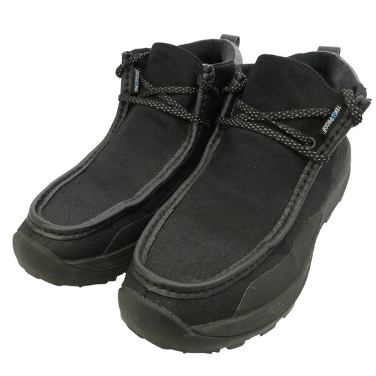 THE NORTH FACE ノースフェイス NF52240R Shuttle Moccasin WP シャトル モカシン ウォータープルーフ ミドルカット スニーカー ブラック系 26cm【中古】