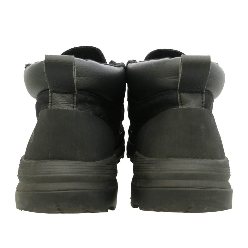 THE NORTH FACE ノースフェイス NF52240R Shuttle Moccasin WP シャトル モカシン ウォータープルーフ ミドルカット スニーカー ブラック系 26cm【中古】