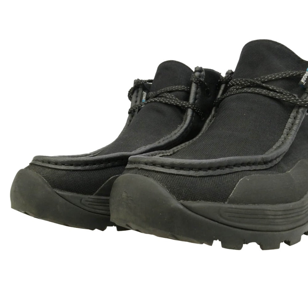 THE NORTH FACE ノースフェイス NF52240R Shuttle Moccasin WP シャトル モカシン ウォータープルーフ ミドルカット スニーカー ブラック系 26cm【中古】