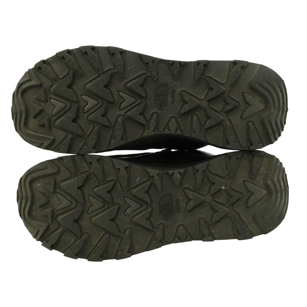 THE NORTH FACE ノースフェイス NF52240R Shuttle Moccasin WP シャトル モカシン ウォータープルーフ ミドルカット スニーカー ブラック系 26cm【中古】