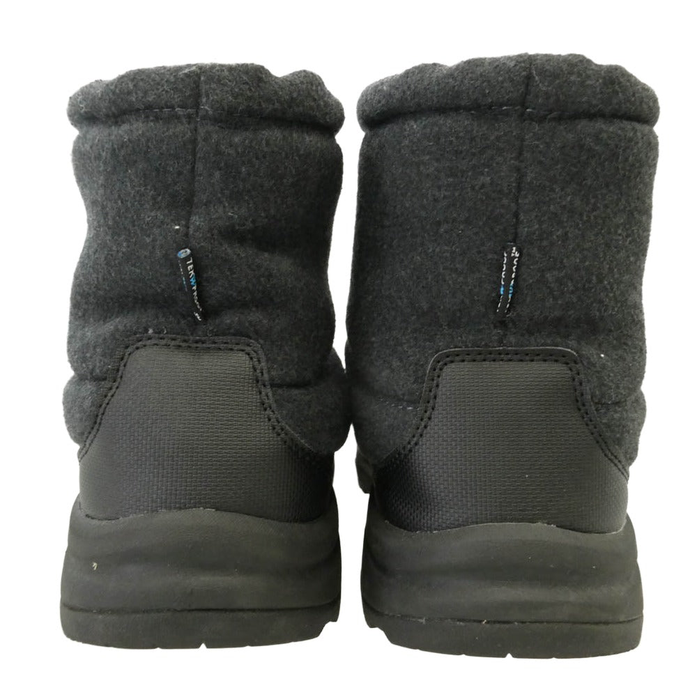 THE NORTH FACE ノースフェイス NF51874 Nuptse Bootie WP VI short ヌプシ ブーティ ウォータープルーフ ショート ハイカット ブーツ ブラック系 26cm【中古】