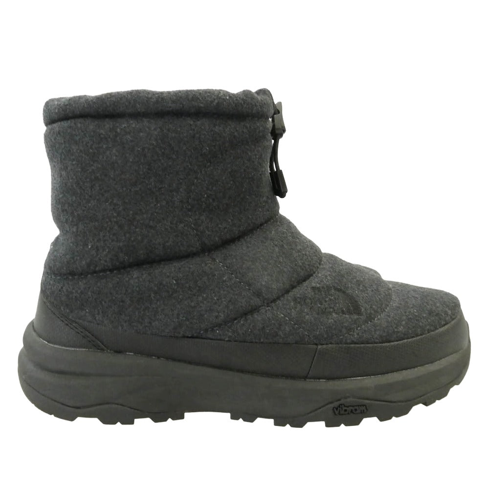 THE NORTH FACE ノースフェイス NF51874 Nuptse Bootie WP VI short ヌプシ ブーティ ウォータープルーフ ショート ハイカット ブーツ ブラック系 26cm【中古】
