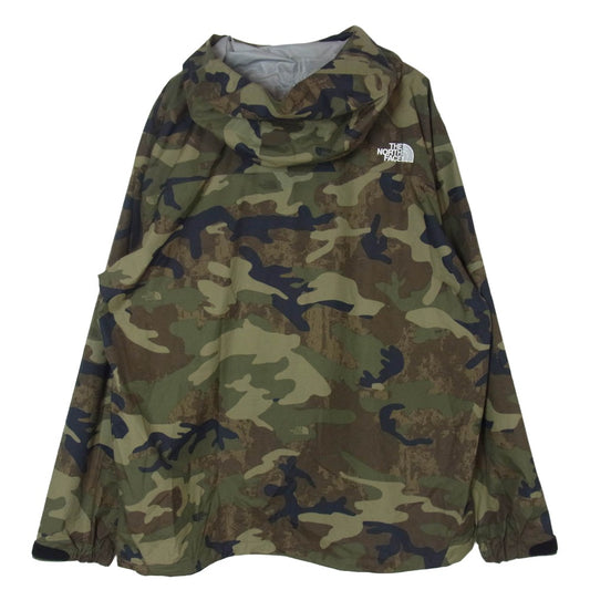 THE NORTH FACE ノースフェイス NP61535 ノベルティ ドットショット マウンテンパーカー 迷彩柄 ジャケット カーキ系 XL【中古】