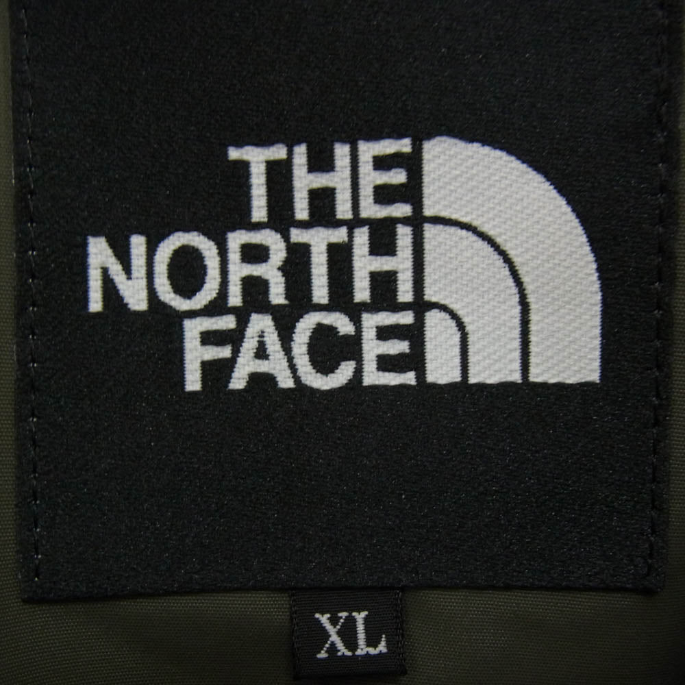 THE NORTH FACE ノースフェイス NP61940 Scoop Jacket ナイロン ダブルジップ スクープ ジャケット カーキ系 XL【中古】