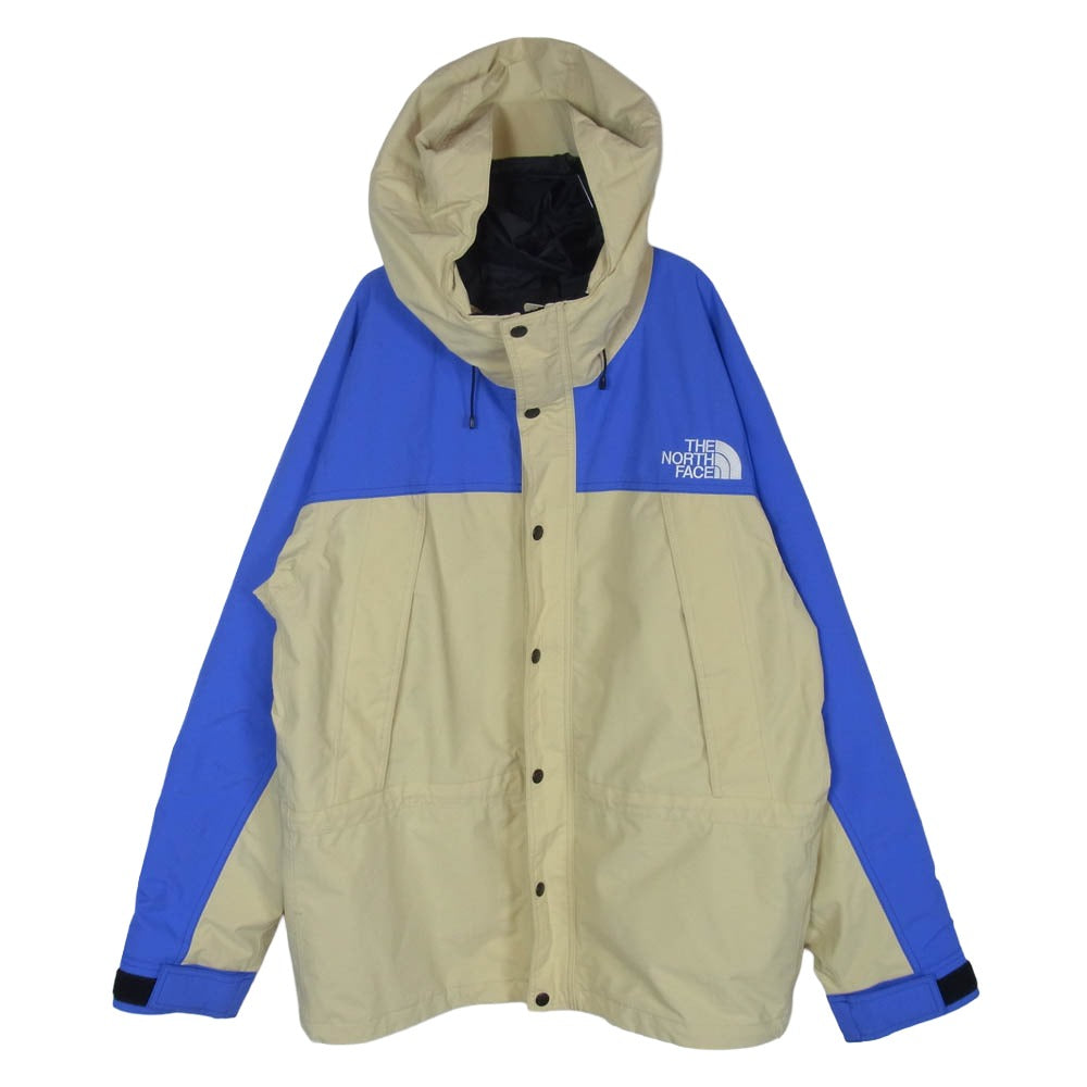 THE NORTH FACE ノースフェイス NP62236 Mountain Light Jacket GS ダブルジップ マウンテン ライト ナイロンジャケット ベージュ系 XL【中古】