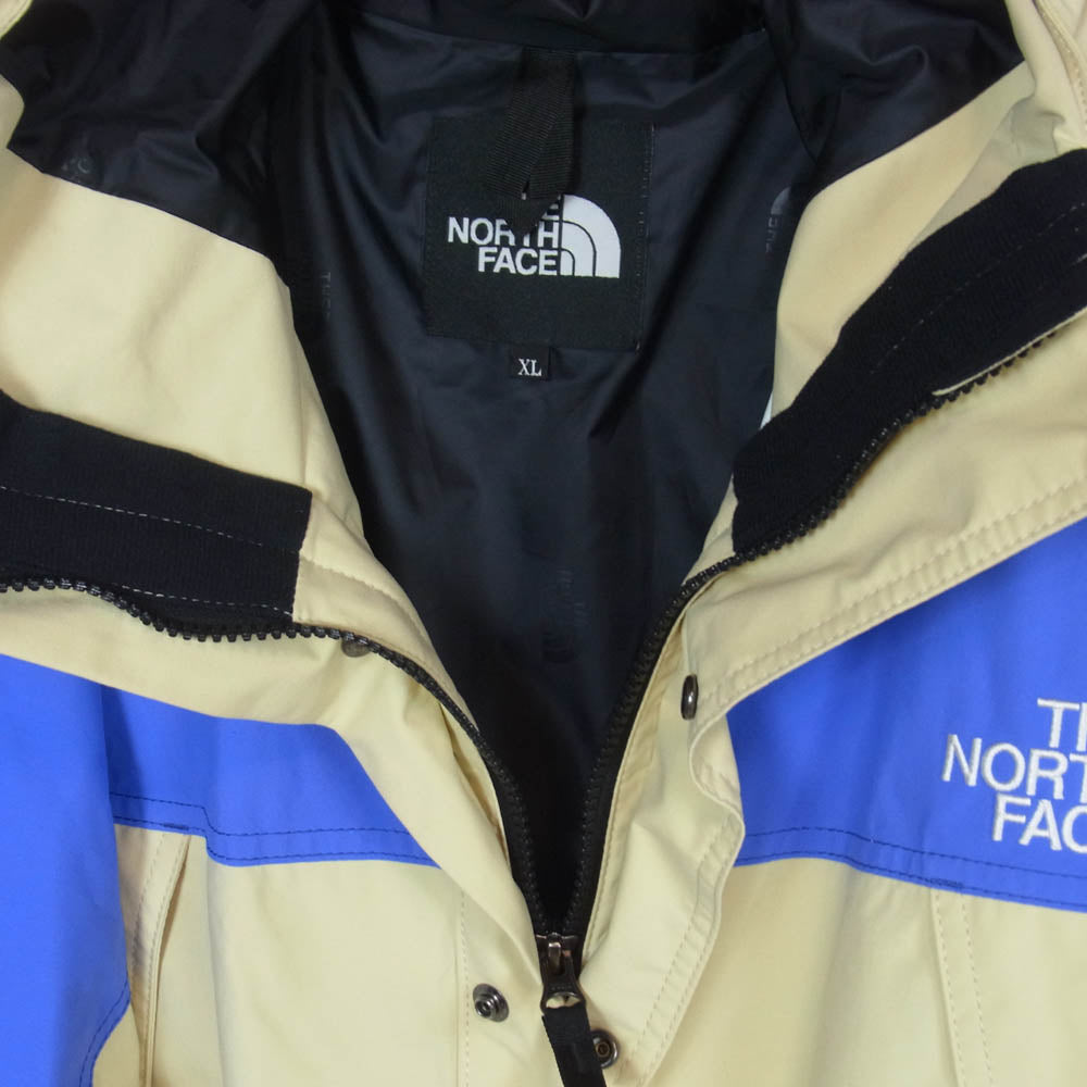 THE NORTH FACE ノースフェイス NP62236 Mountain Light Jacket GS ダブルジップ マウンテン ライト ナイロンジャケット ベージュ系 XL【中古】