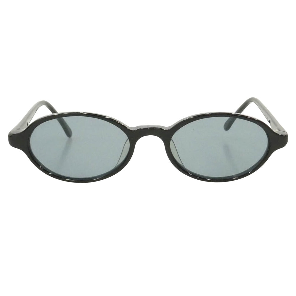 im MIYAKE DESIGN STUDIO イッセイミヤケデザインスタジオ IM-173 オーバル アイウェア サングラス ブラック系 49□19 140【中古】