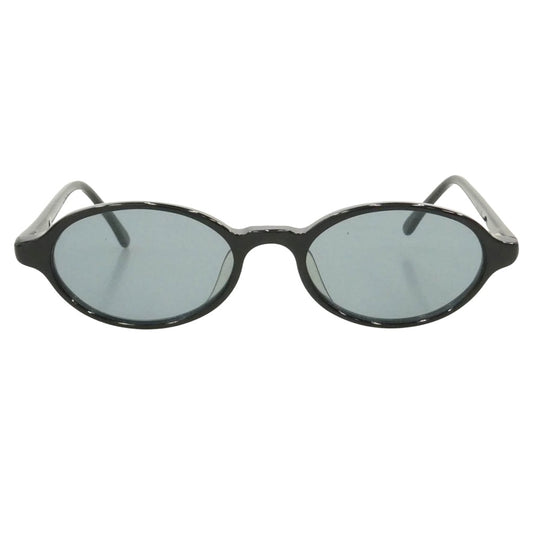 im MIYAKE DESIGN STUDIO イッセイミヤケデザインスタジオ IM-173 オーバル アイウェア サングラス ブラック系 49□19 140【中古】