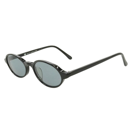 im MIYAKE DESIGN STUDIO イッセイミヤケデザインスタジオ IM-173 オーバル アイウェア サングラス ブラック系 49□19 140【中古】