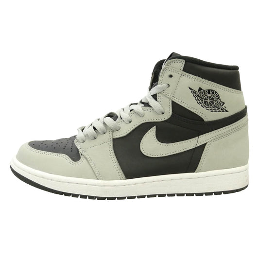NIKE ナイキ 555088-035 Air Jordan 1 High Retro OG Shadow 2.0 エアジョーダン1 ハイ レトロ シャドウ ハイカット スニーカー ブラック系 グレー系 28cm【中古】