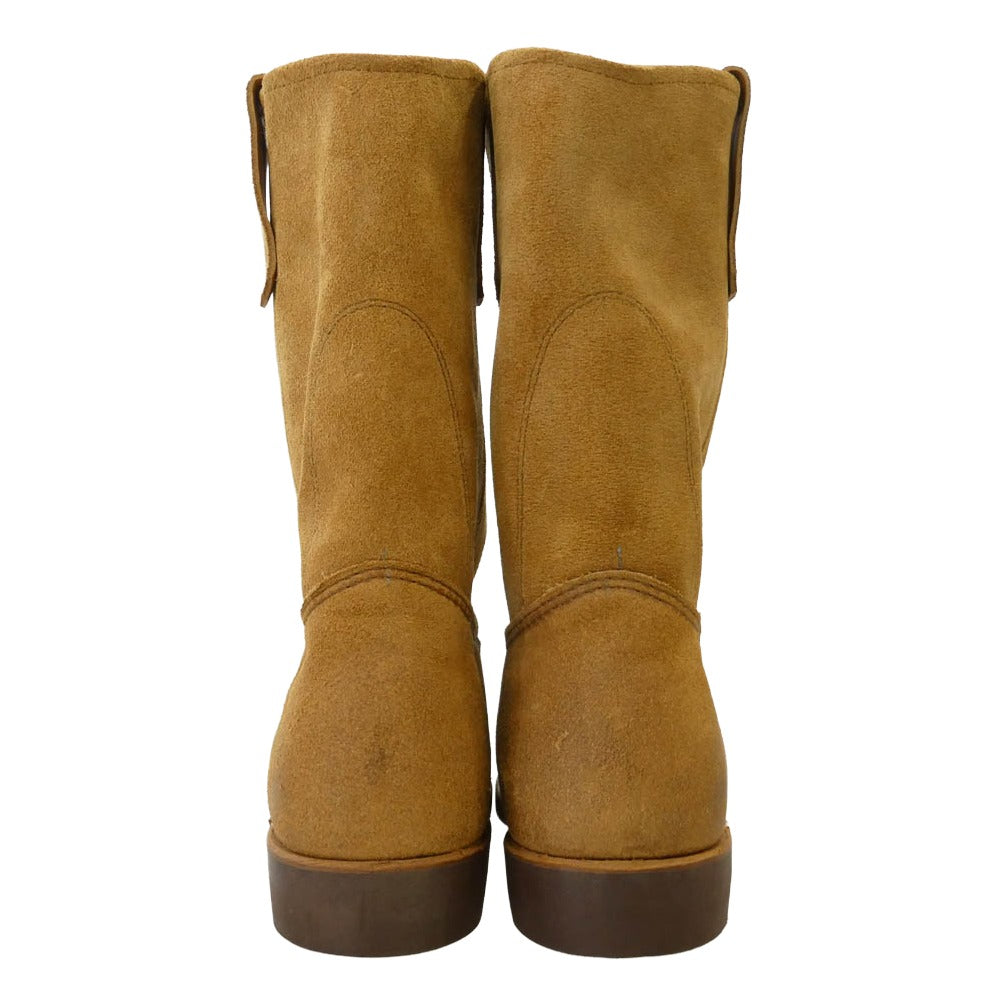 RED WING レッドウィング 8060 11-inch Pecos 11インチ ペコス ホーソーン ミュールスキナー スウェード ワークブーツ ライトブラウン系 8.5【美品】【中古】