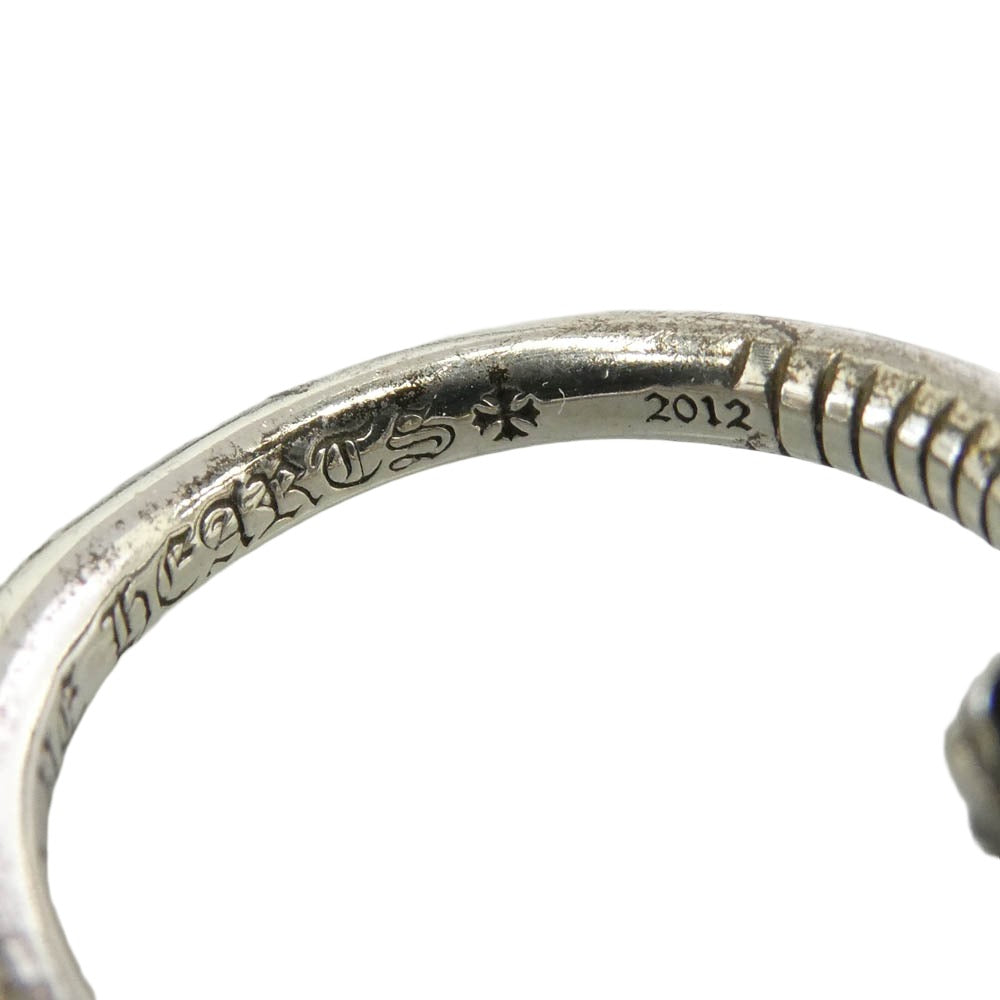 CHROME HEARTS クロムハーツ（原本無） NAIL CRSBALL ネイル クロスボール リング シルバー系 11.5号【中古】