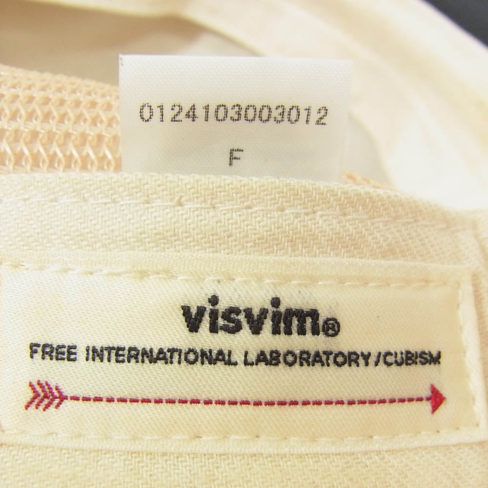 VISVIM ビズビム 24SS 0124103003012 GOODYEAR II CAP, BLACK ロゴ 帽子 キャップ ブラック系 F【中古】