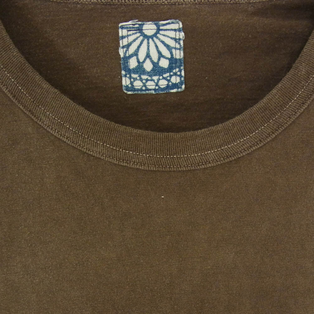 VISVIM ビズビム 0223905010008 JUMBO TEE S/S ジャンボ ショートスリーブ 半袖 クルーネック Ｔシャツ ブラウン系 4【中古】
