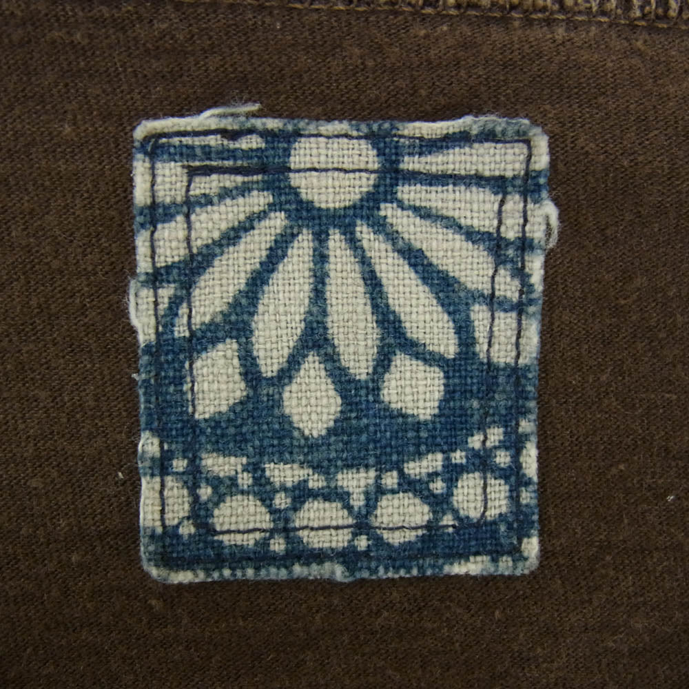 VISVIM ビズビム 0223905010008 JUMBO TEE S/S ジャンボ ショートスリーブ 半袖 クルーネック Ｔシャツ ブラウン系 4【中古】