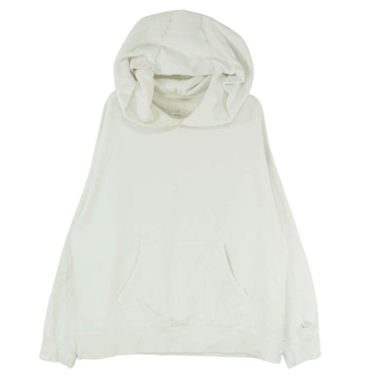 VISVIM ビズビム 23AW 0123205010017 SB HOODIE P.O. CRASH クラッシュ加工 フーディ プルオーバー パーカー ホワイト系 4【中古】