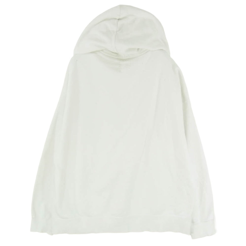 VISVIM ビズビム 23AW 0123205010017 SB HOODIE P.O. CRASH クラッシュ加工 フーディ プルオーバー パーカー ホワイト系 4【中古】