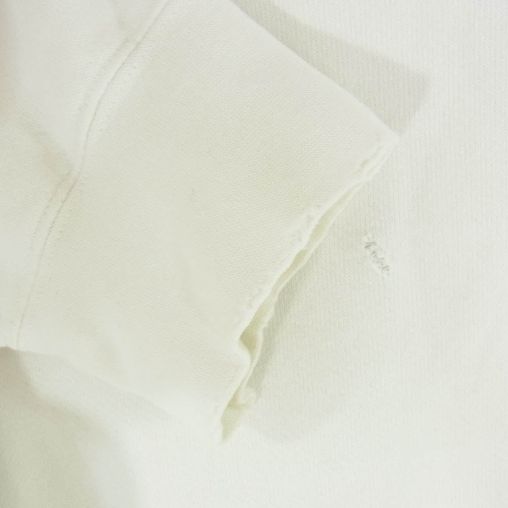 VISVIM ビズビム 23AW 0123205010017 SB HOODIE P.O. CRASH クラッシュ加工 フーディ プルオーバー パーカー ホワイト系 4【中古】