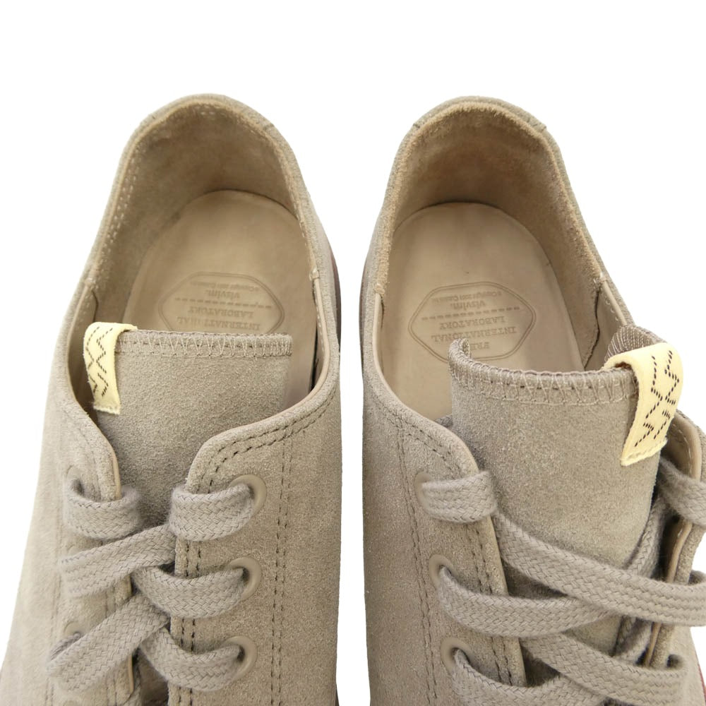 VISVIM ビズビム 25AW 0125201001001 SKAGWAY LO SUEDE スカグウェイ スエード ローカット スニーカー グレー系 US11【極上美品】【中古】