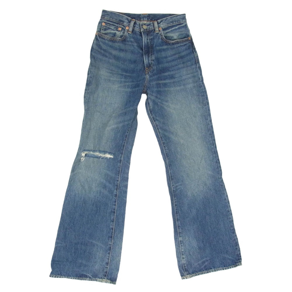 デニミスト Montauk モントーク フレア デニム パンツ インディゴブルー系 25【中古】