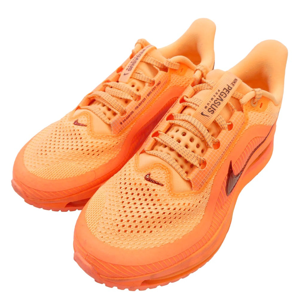 NIKE ナイキ II6308-600 Pegasus Premium Washed Coral Hyper Orange ペガサス プレミアム ウォッシュドコーラル ハイパーオレンジ ランニングシューズ ローカットスニーカー オレンジ系 ピンク系 24.5cm【中古】