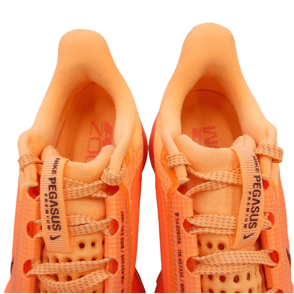NIKE ナイキ II6308-600 Pegasus Premium Washed Coral Hyper Orange ペガサス プレミアム ウォッシュドコーラル ハイパーオレンジ ランニングシューズ ローカットスニーカー オレンジ系 ピンク系 24.5cm【中古】