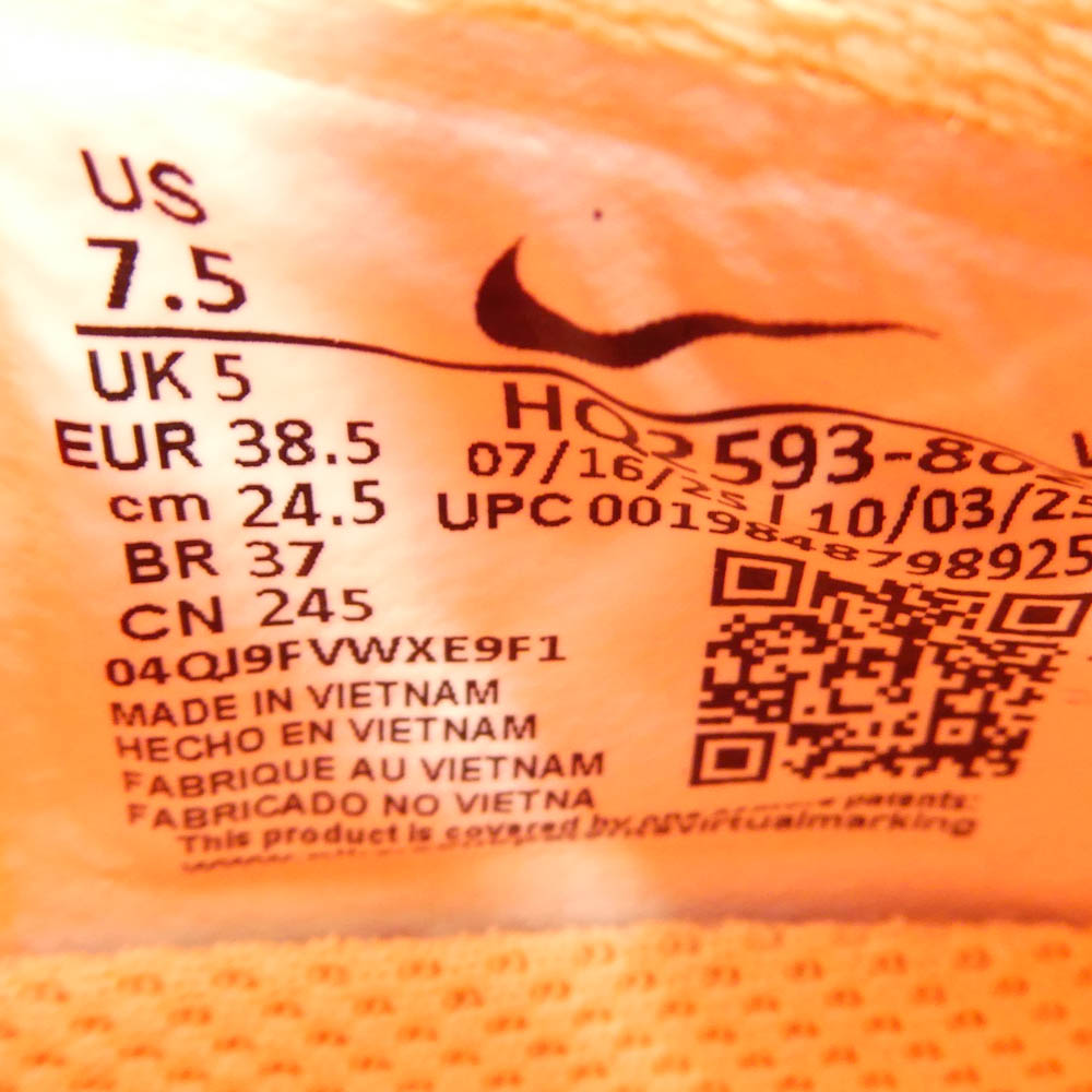 NIKE ナイキ II6308-600 Pegasus Premium Washed Coral Hyper Orange ペガサス プレミアム ウォッシュドコーラル ハイパーオレンジ ランニングシューズ ローカットスニーカー オレンジ系 ピンク系 24.5cm【中古】