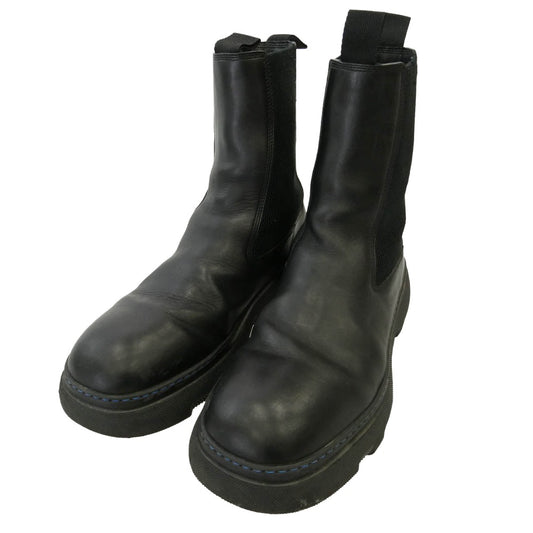 BURBERRY バーバリー 8076670 Creeper Chelsea Boot クリーパー チェルシー サイドゴア ブーツ ブラック系 43【中古】
