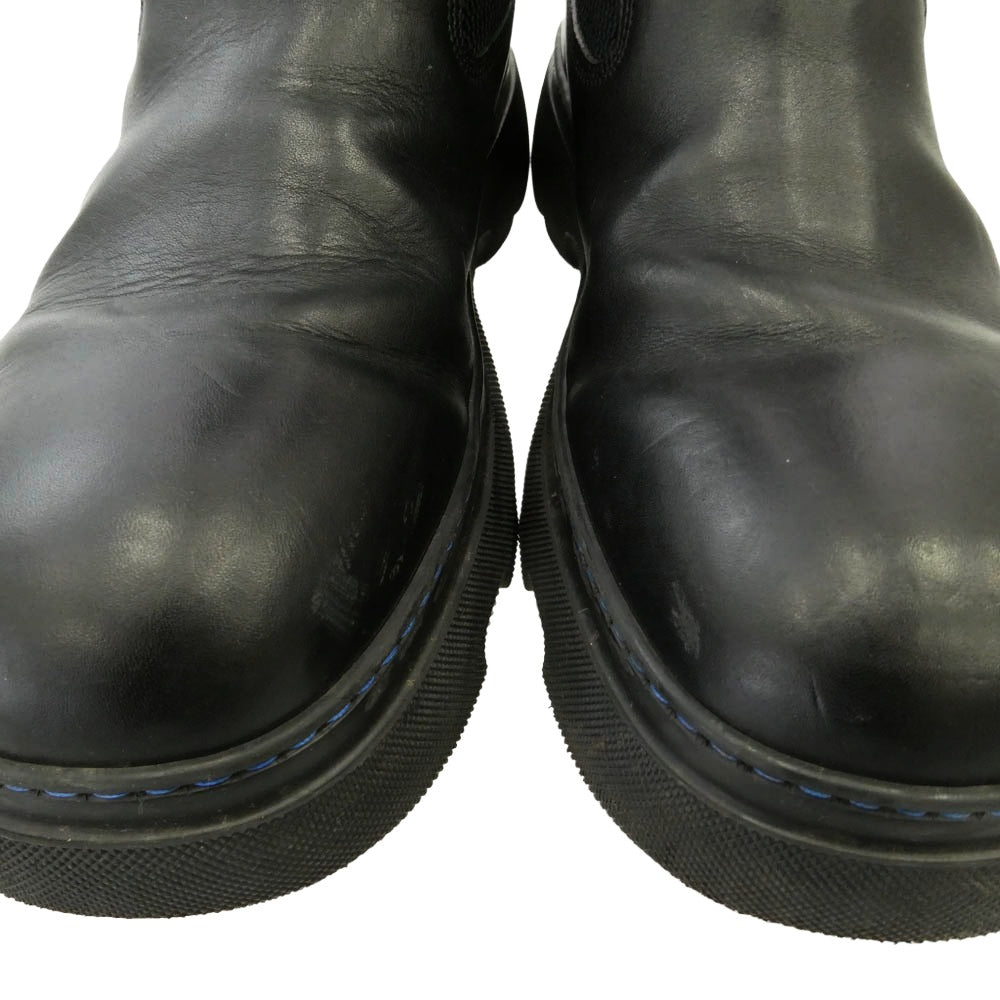 BURBERRY バーバリー 8076670 Creeper Chelsea Boot クリーパー チェルシー サイドゴア ブーツ ブラック系 43【中古】
