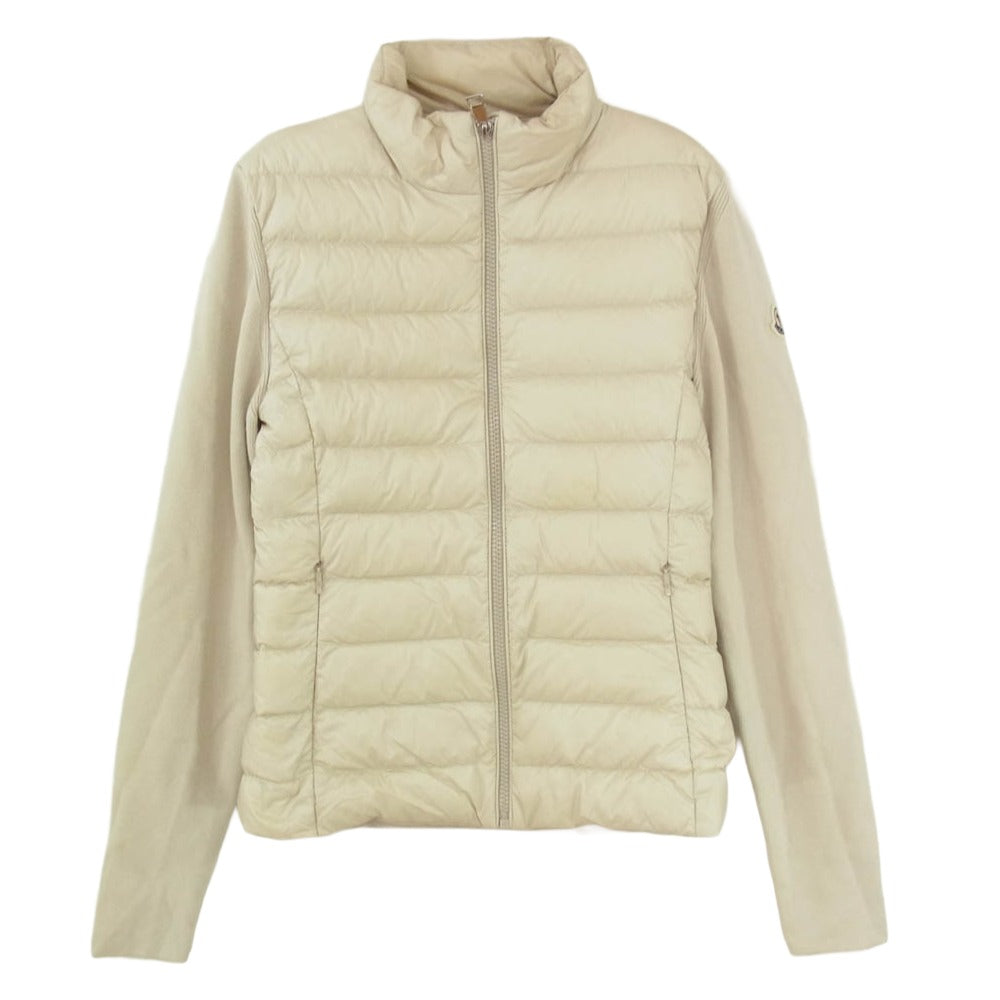 MONCLER モンクレール L19549800005 CARDIGAN TRICOT カーディガン トリコット ダウン ジップアップ ジャケット オフホワイト系 14A【中古】