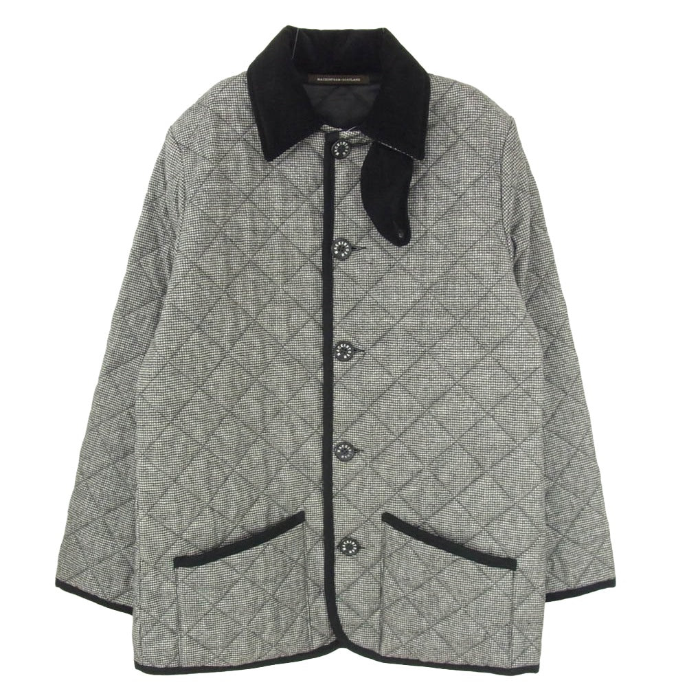 Mackintosh マッキントッシュ 7163JP XF Loro Piana社製 イタリア生地 WAVERLY ウェーバリー ウール キルティング ジャケット ブラック系 38【中古】