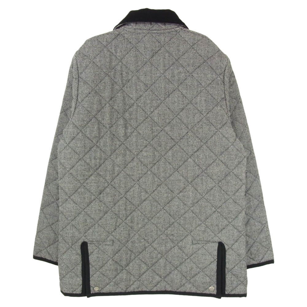 Mackintosh マッキントッシュ 7163JP XF Loro Piana社製 イタリア生地 WAVERLY ウェーバリー ウール キルティング ジャケット ブラック系 38【中古】