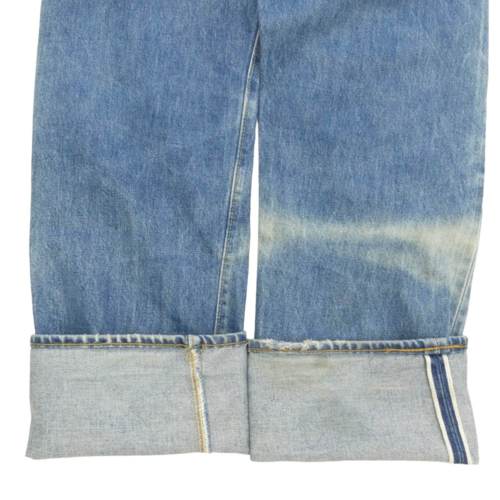Levi's リーバイス VINTAGE ヴィンテージ 70s 1978年製 66後期 501 ボタンフライ セルビッチ デニム パンツ スモールe ボタン裏刻印6 ブルー系 不明【中古】