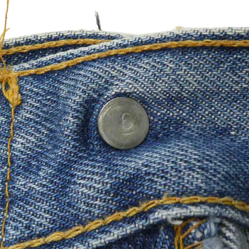 Levi's リーバイス VINTAGE ヴィンテージ 70s 1978年製 66後期 501 ボタンフライ セルビッチ デニム パンツ スモールe ボタン裏刻印6 ブルー系 不明【中古】