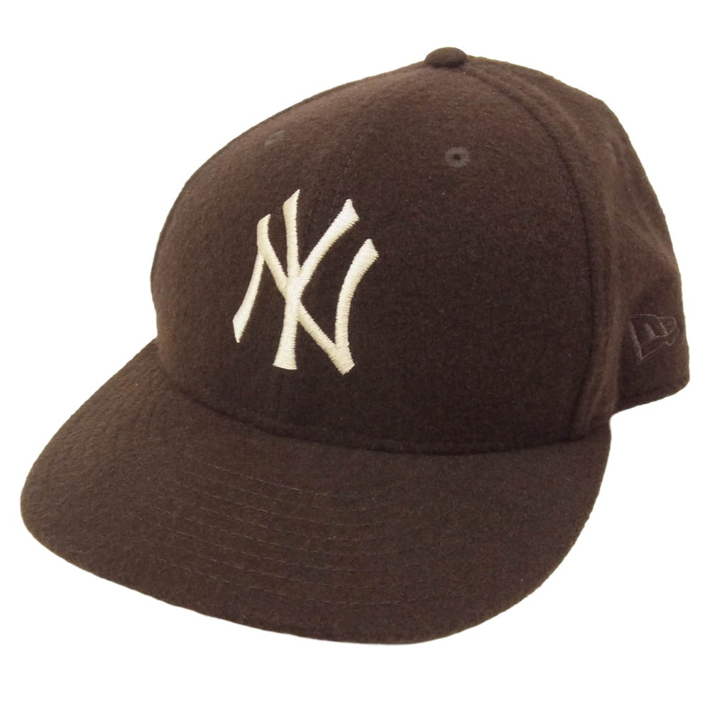 NEW ERA ニューエラ Joshua Ellis カシミヤ キャップ ブラウン系【中古】