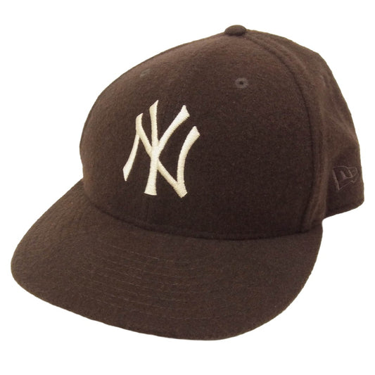 NEW ERA ニューエラ Joshua Ellis カシミヤ キャップ ブラウン系【中古】