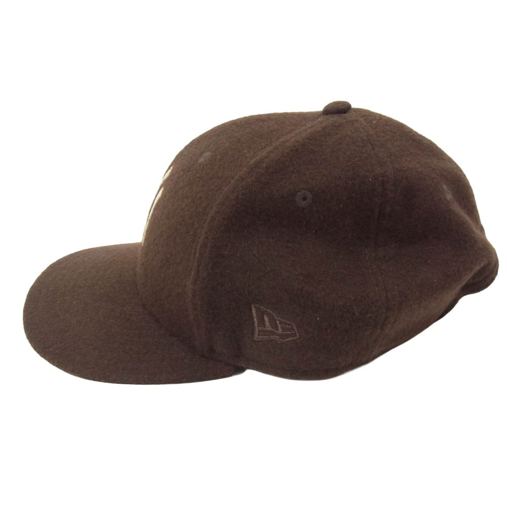 NEW ERA ニューエラ Joshua Ellis カシミヤ キャップ ブラウン系【中古】