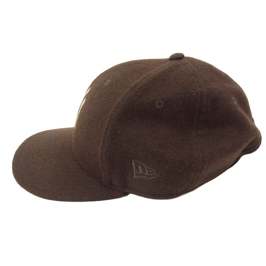 NEW ERA ニューエラ Joshua Ellis カシミヤ キャップ ブラウン系【中古】