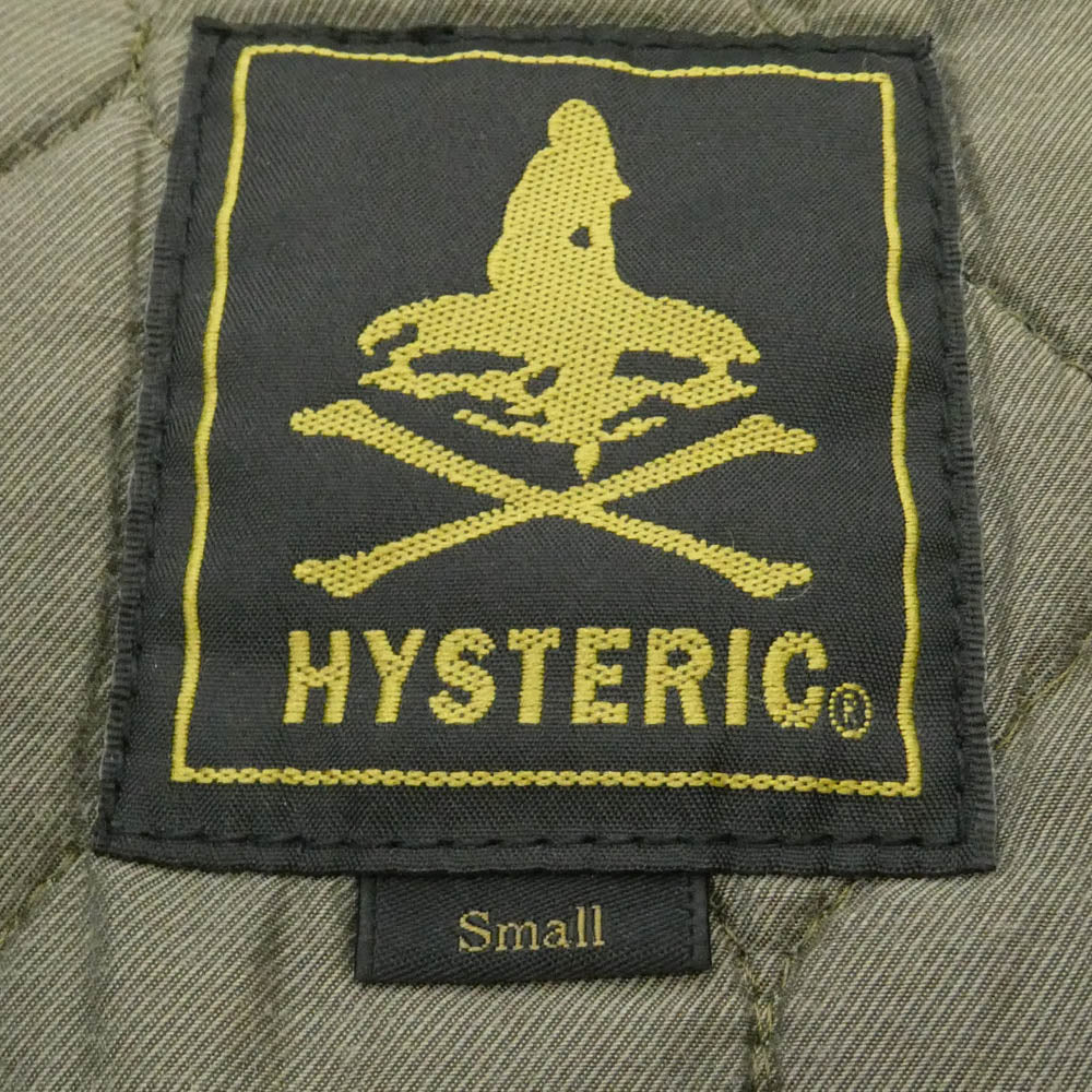 HYSTERIC GLAMOUR ヒステリックグラマー 0223AC03 ミリタリー タイガーカモ コート カーキ系 マルチカラー系 S【中古】