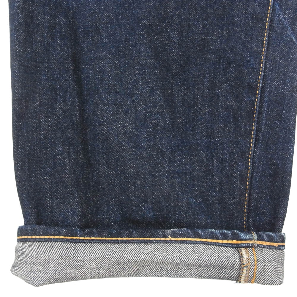 AT LAST アットラスト LOT161 シンチバック デニムパンツ インディゴブルー系 28【中古】